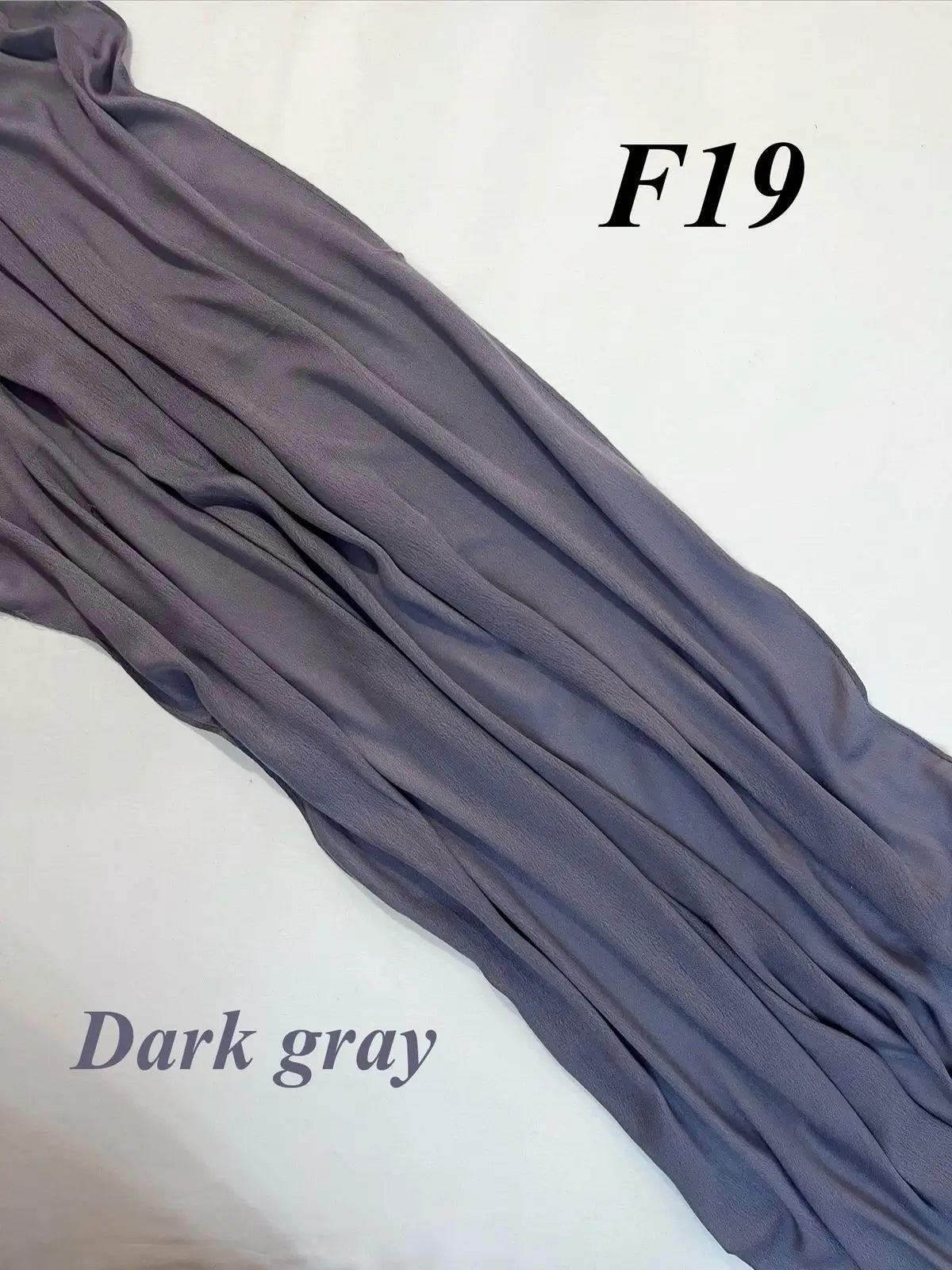 Dark Gray Modal Sponge F19