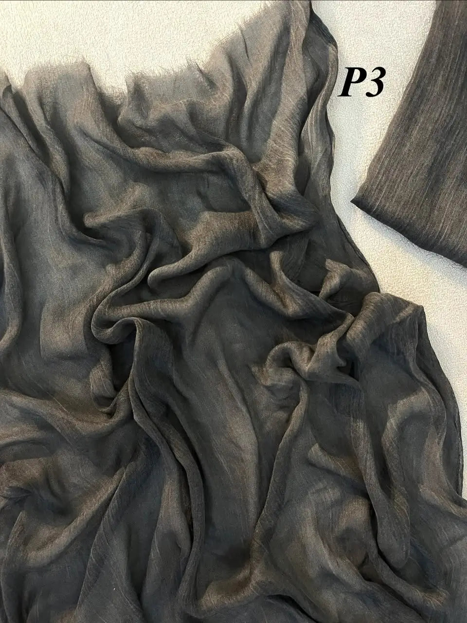 Premium Dark Gray Thai Raffia - P3
