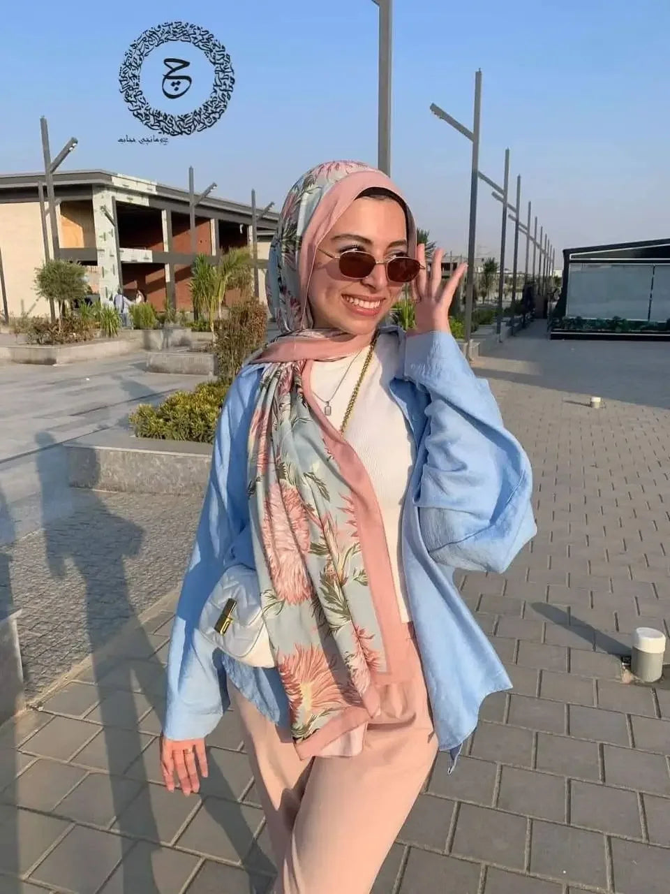 HANI BLOOMS DIGITAL COTTON HIJAB