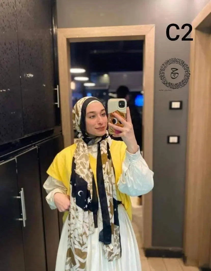 ISLAMIC DIGITAL COTTON HIJAB