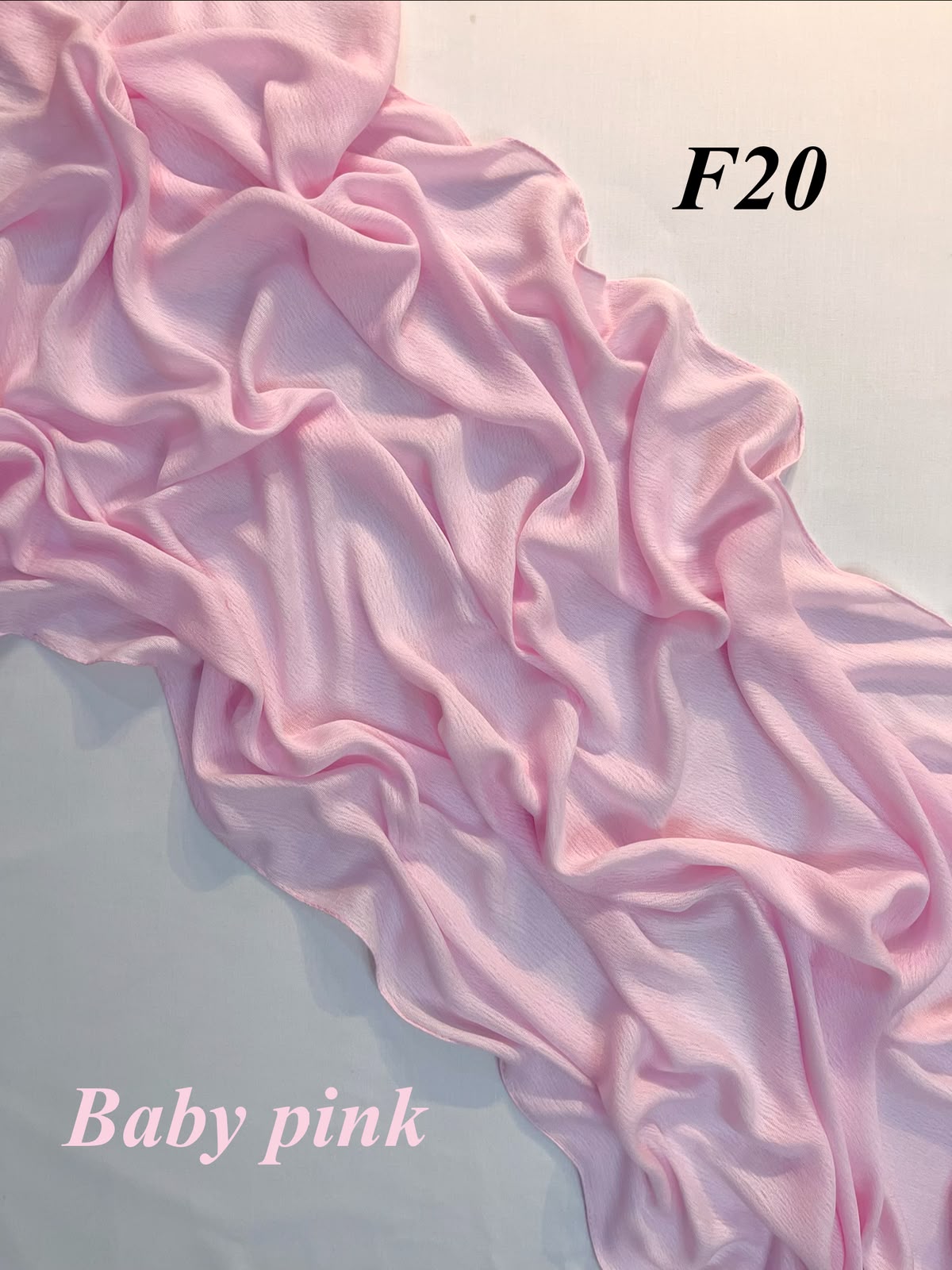 Baby pink Modal Sponge F20