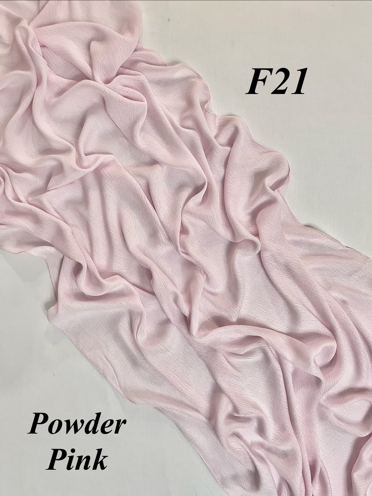 Powder pink Modal Sponge F21