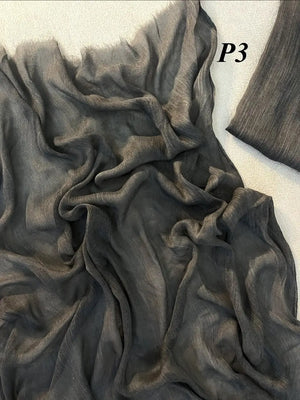 Premium Dark Gray Thai Raffia - P3