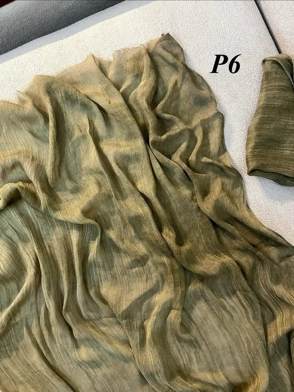 Premium Olive Green Thai Raffia - P6