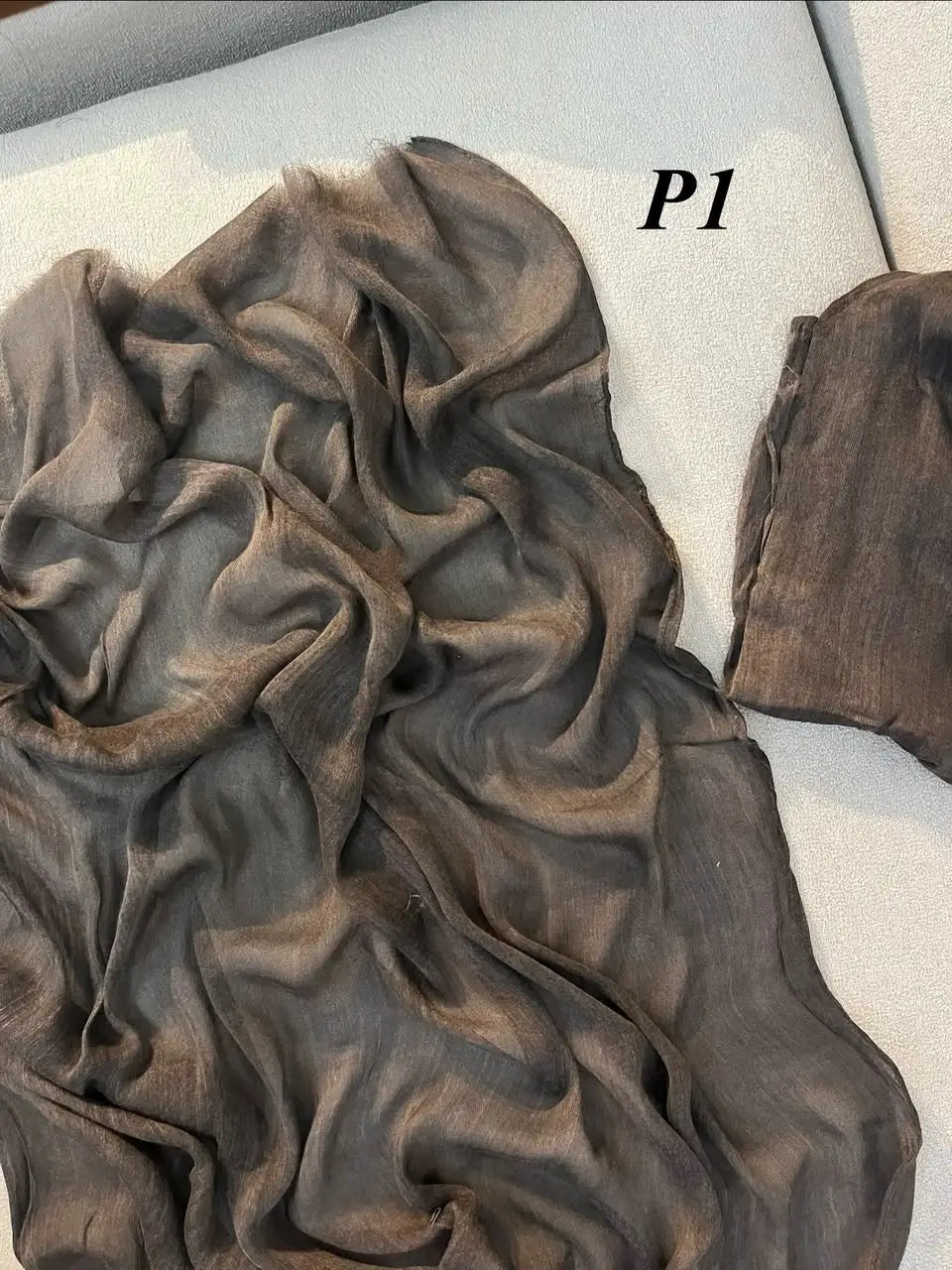 Premium Mocha Brown Thai Raffia - P1