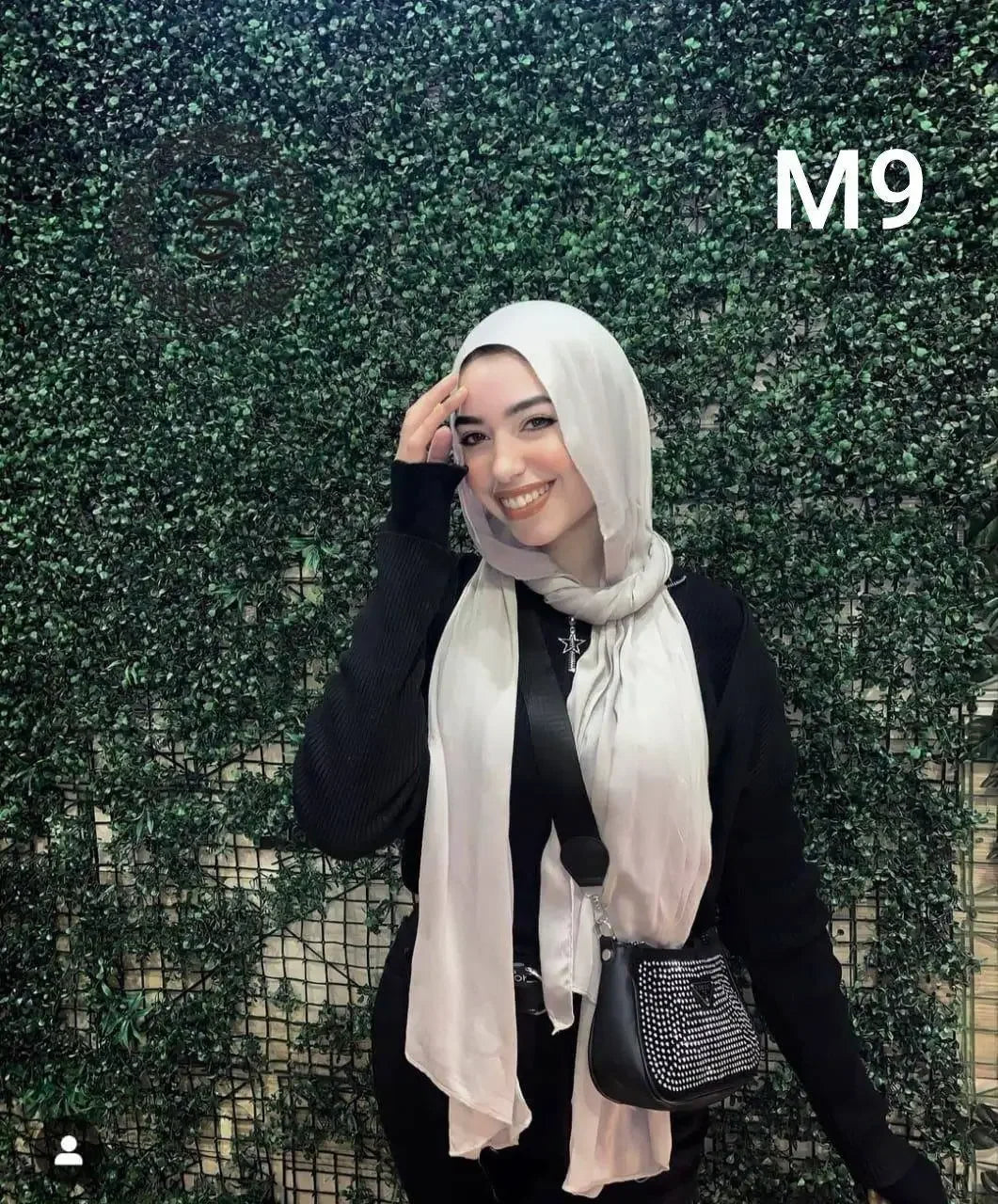 OFF-WHITE COTTON MODAL KUWAITI HIJAB 