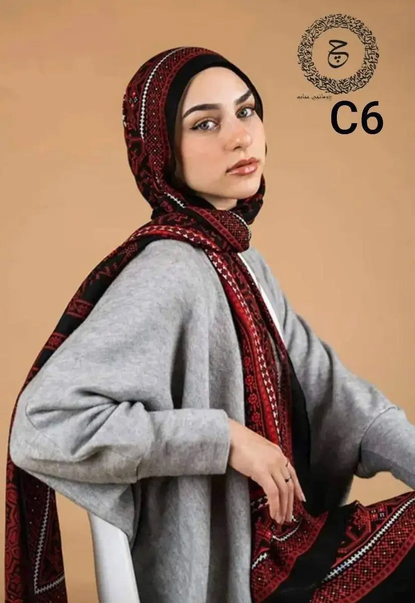 HERITAGE DIGITAL COTTON HIJAB